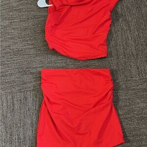 Red Women's Set
